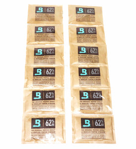 BOVEDA 62% RH Humidity Packs 67 Gram Size Individually Overwrapped