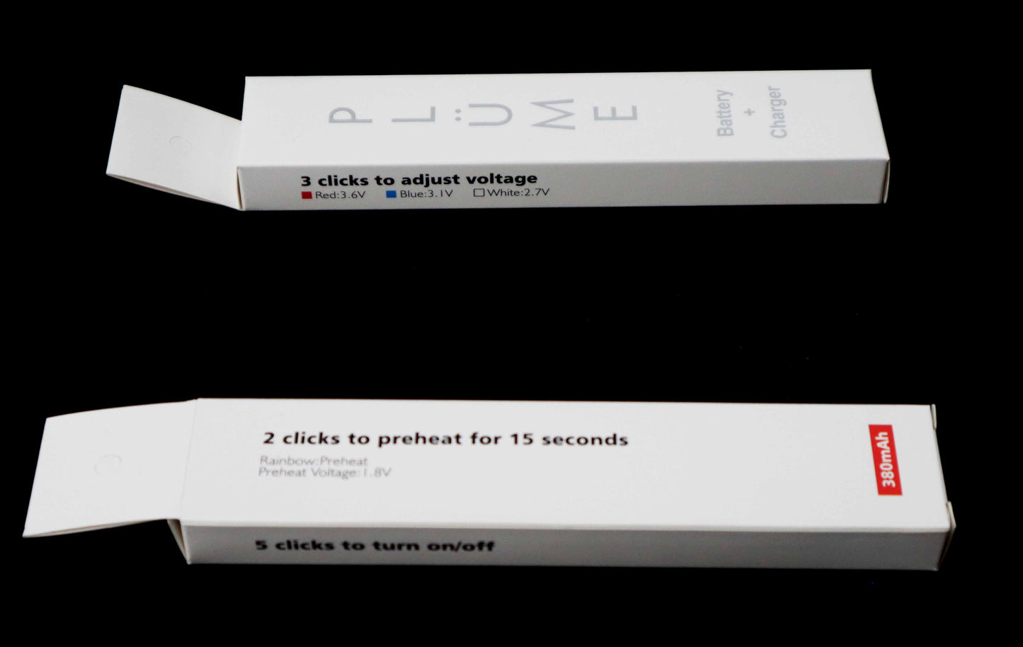 PLÜME Brand 510 thread Battery