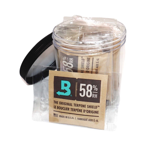 BOVEDA 8 Gram, 58% RH - BARREL OF BOVEDA, one pack out of storage jar, Canny Gorilla