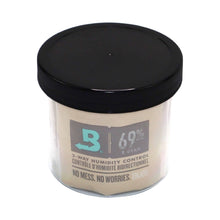 Load image into Gallery viewer, Boveda 8 Gram, 69% RH - BARREL OF BOVEDA, Canny Gorilla, Photo of the humidity packs in storage container