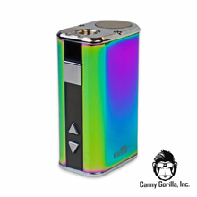 Load image into Gallery viewer, Rainbow Eleaf Mini iStick 10W Box 1050mAh Rainbow Side view of buttons