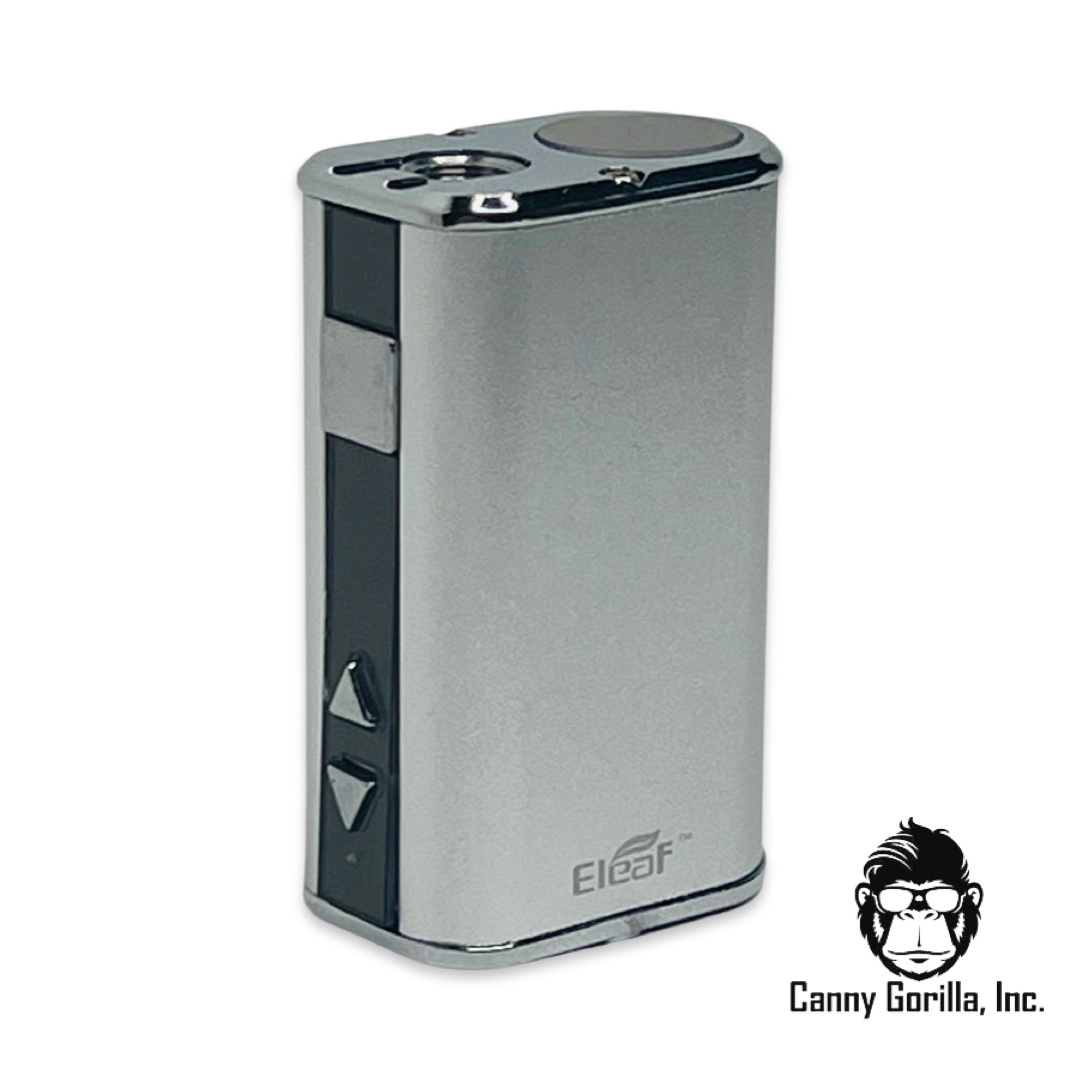  Eleaf Mini iStick 10W Box Kit 1050 mAh Silver, view of buttons