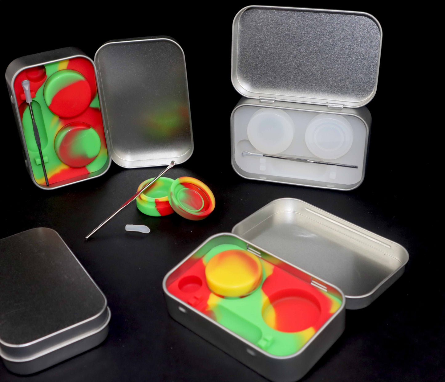 Silicone Jar and Tool Portability Kit