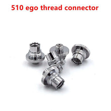 Load image into Gallery viewer, EGO 510 Thread Adapter five pack with the words 510 ego thread connector at the top of the page in red letters