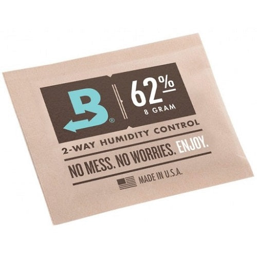 BOVEDA 62% RH Humidity Packs 8 Gram Size Individually Overwrapped