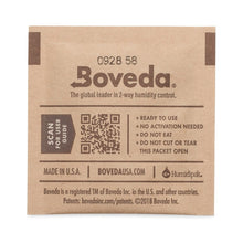 Load image into Gallery viewer, BOVEDA 62% RH Humidity Packs 8 Gram Size Individually Overwrapped
