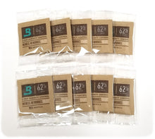 Load image into Gallery viewer, BOVEDA 62% RH Humidity Packs 4 Gram Size Individually Overwrapped