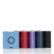 Load image into Gallery viewer, VapMod Brand V-Mod 2 with white background in the colors light blue, red, purple, royal blue, and black. 