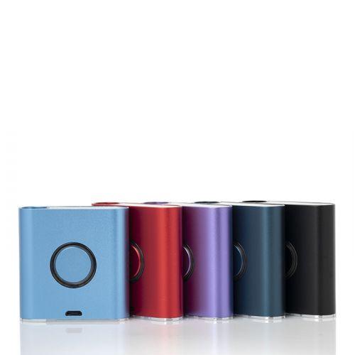 VapMod Brand V-Mod 2 with white background in the colors light blue, red, purple, royal blue, and black. 